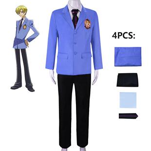樱兰高校男公关部cos服凤镜夜须王环藤冈春绯万圣节cosplay服装
