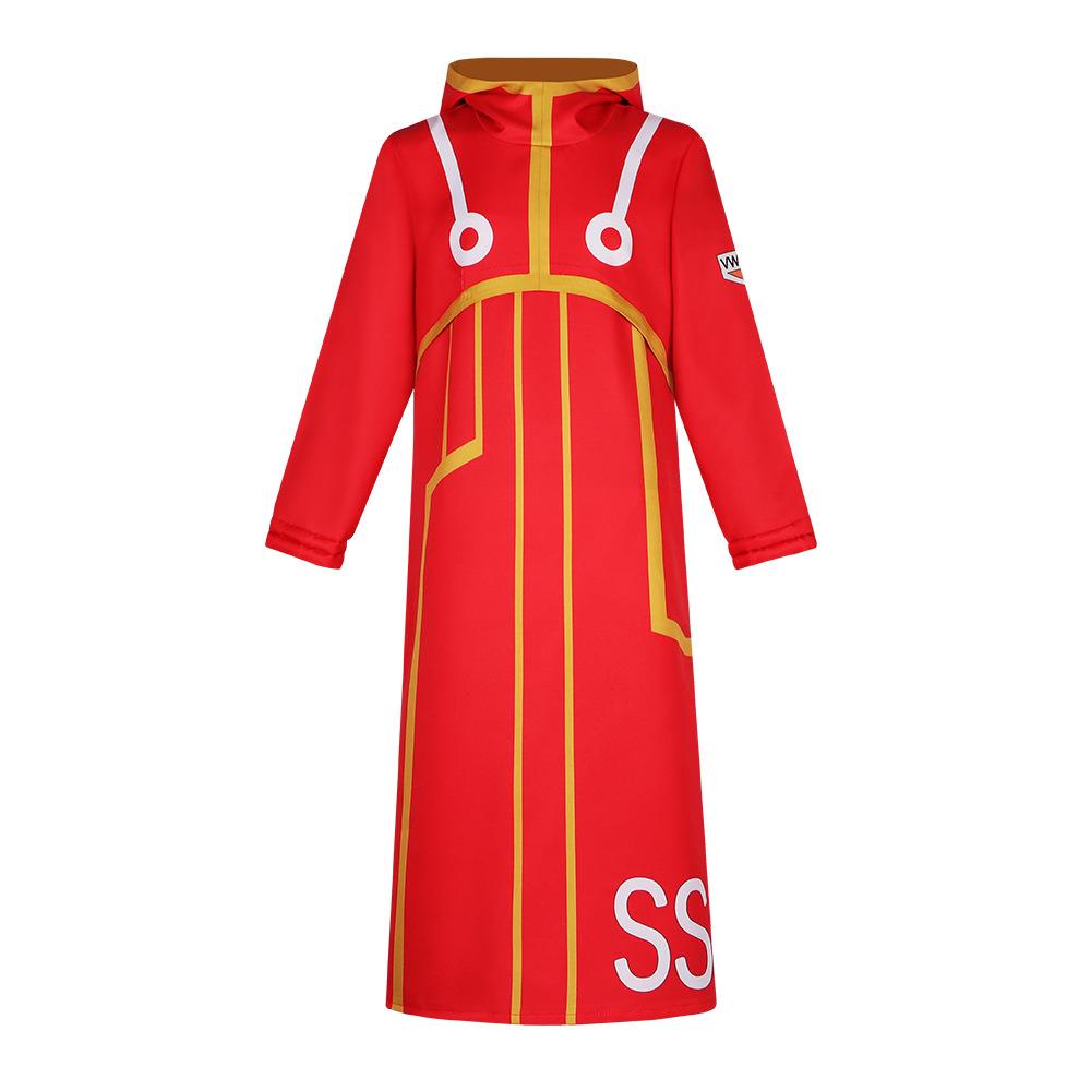 海贼王cos服 航海王路飞cos服外套蛋头岛篇cosplay动漫舞台表演服