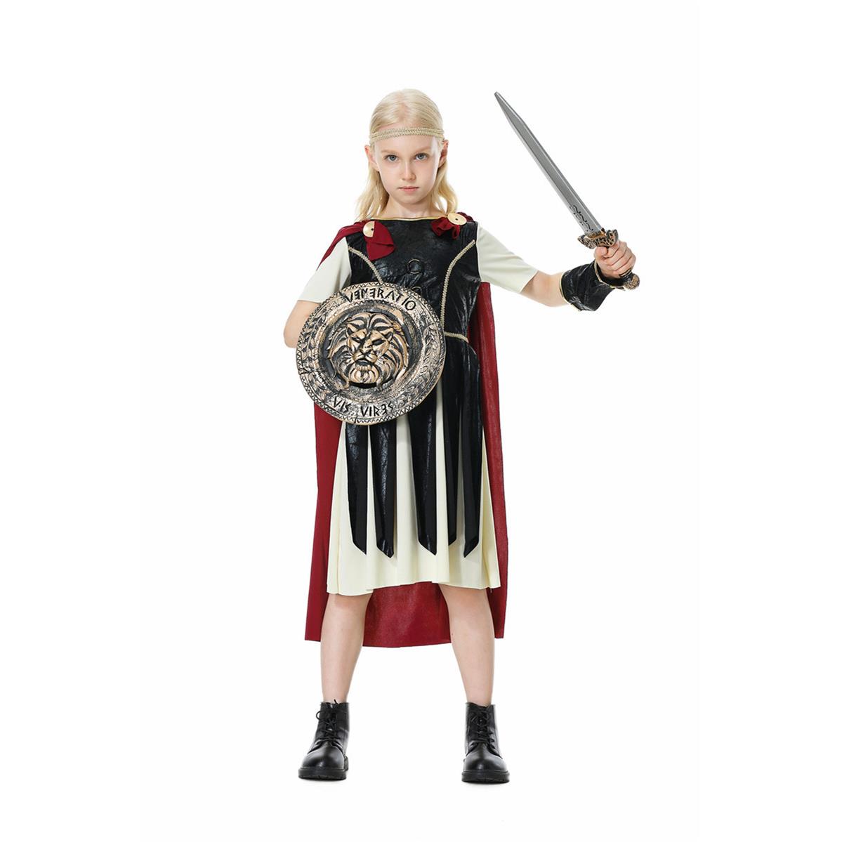 万圣节化妆舞会亲子服装 成人男骑士士兵服cos装扮 骑士罗马战士