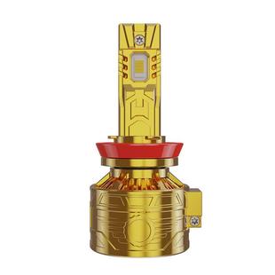 R3汽车led大灯260W高功率双铜管H7H4高亮改装 跨境新品 led汽车大灯