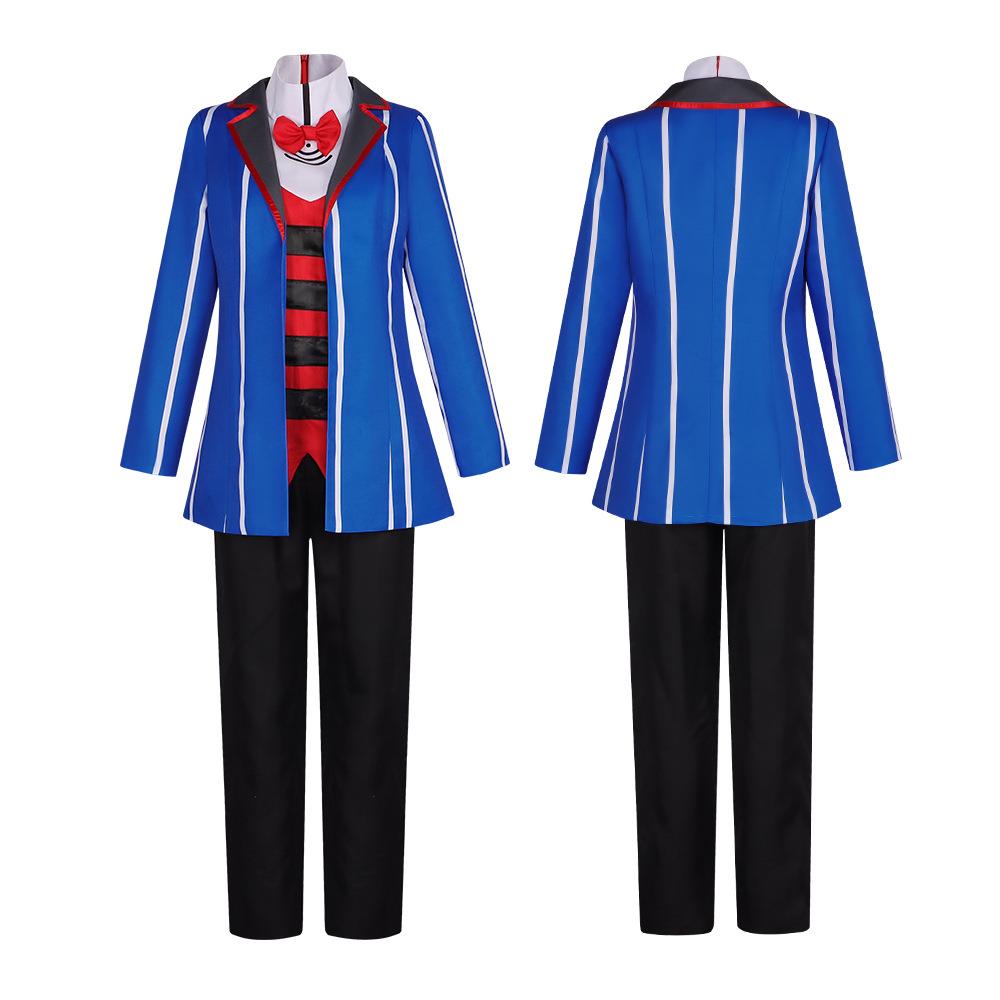 新款地狱客栈cos服 Vox 制服动漫表演服cosplay万圣节派对演出服