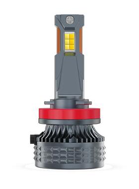 跨境K12汽车LED三色前大灯24V大功率货车专用H1H7H4超亮聚光车灯