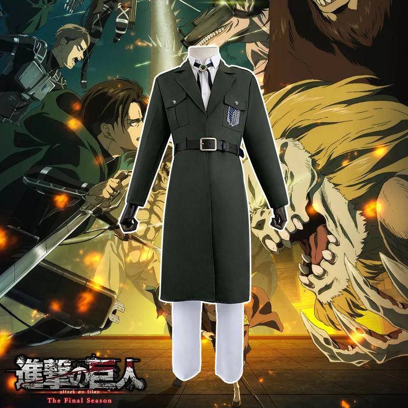 进击的巨人cos服 调查兵团团队服cos绿巨人扮演服cosplay动漫服装