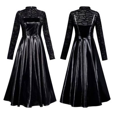 坂本日常大佛cos服坂本days黑色皮裙角色扮演游戏服cosplay万圣节