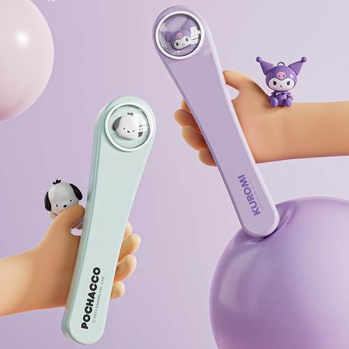 正版三丽鸥304不锈钢勺叉创意儿童卡通勺可爱勺叉筷便携餐具套装