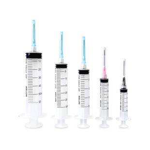 一次性医用螺口注射器1ml/2/5/20/一毫升螺旋口注射器针筒针管