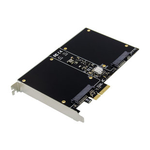 PCI-E 3.0 2口SATA 3.0  2.5''固态硬盘HDD/SSD磁盘RAID阵列卡