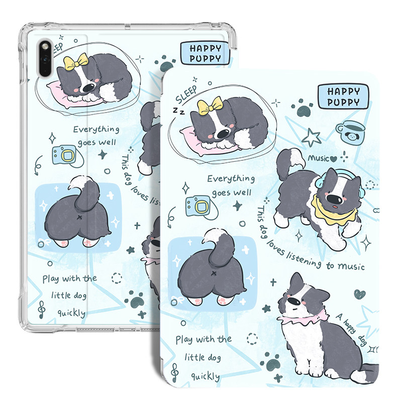 适用于读书郎家教机C6A保护套c6pro学习机皮套RBC22A18/RBC22A19外壳10.1寸C26/C26pro学生平板全包Q10支架壳