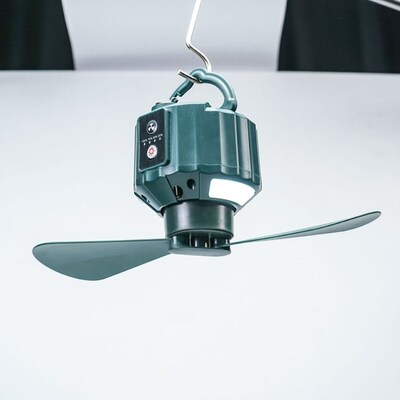 清系户外露营风扇夜灯随身携带便捷式充电吊扇挂式S大风力X15升级