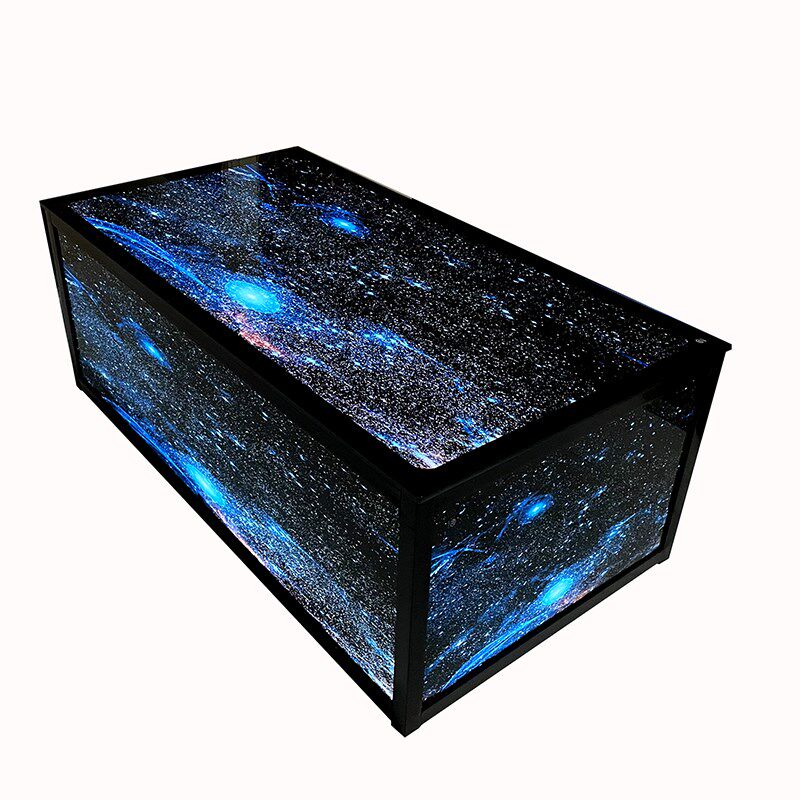 KTV梦幻星空LED茶几/夜光啤酒台/酒吧房间茶桌D造L/LED bar table