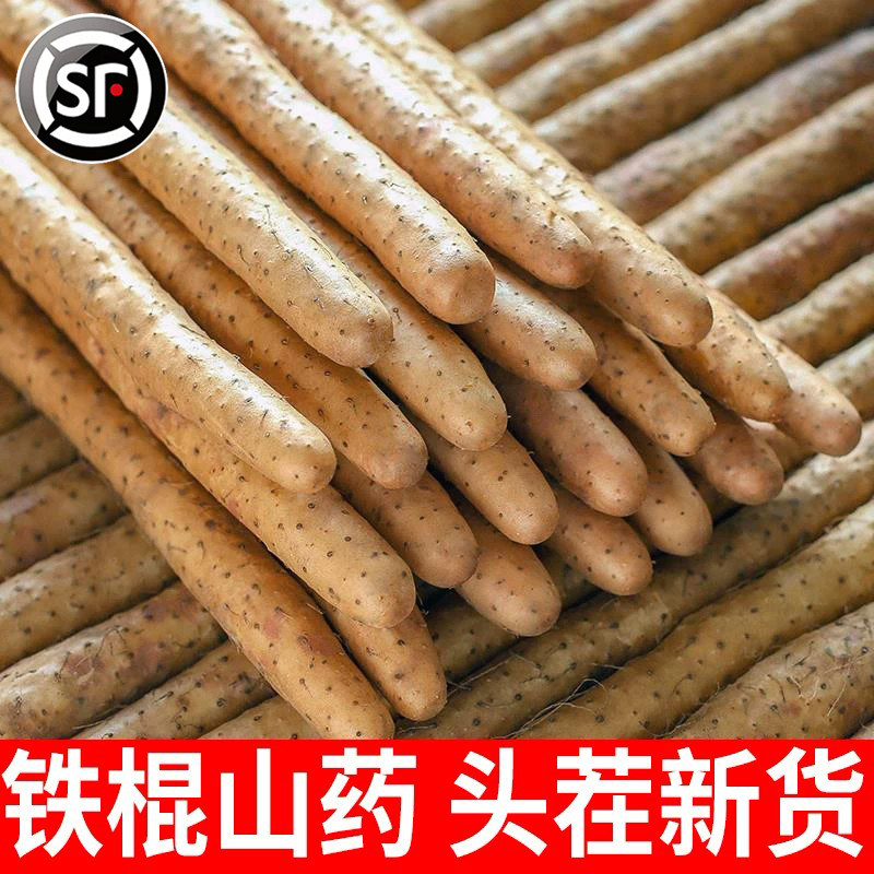 正宗河南焦作温县垆土山药铁棍铁