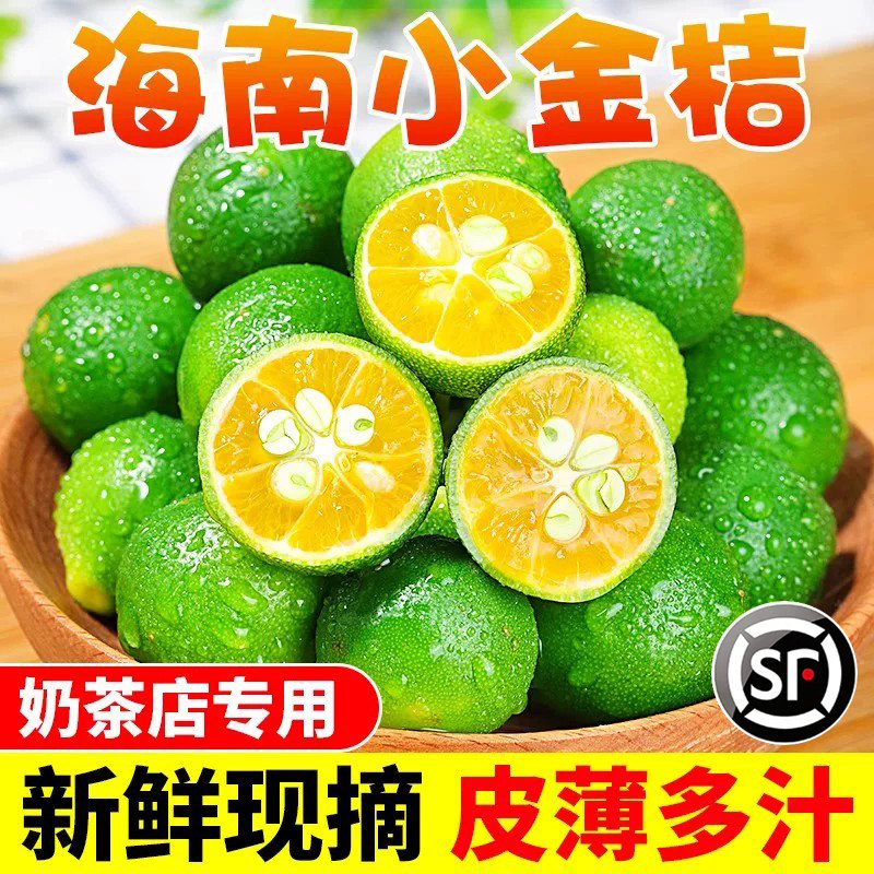 海南小金桔青柠檬5斤奶茶店专用