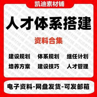 人才梯队体系搭建人才盘点管理制度员工继任升职业规划培训发展
