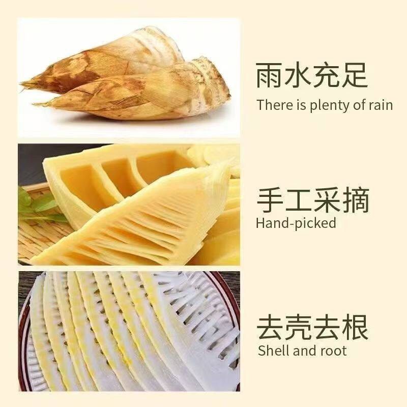 凉拌江西特产农家自制新鲜脆嫩玉兰笋片笋尖火锅炒菜