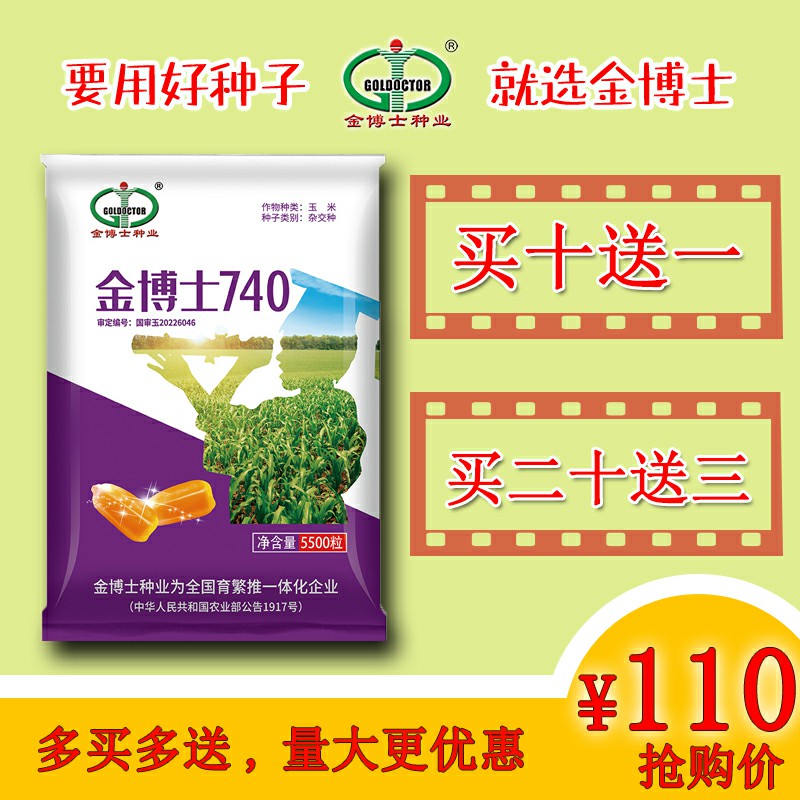 金博士种业玉米种子红轴大棒