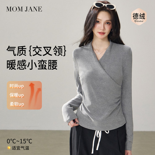 孕妇哺乳上衣t恤打底衫德绒保暖