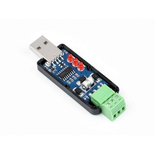 微雪USB转RS485模组 RS485串口通讯模组 CH343G FT232RNL版本转换
