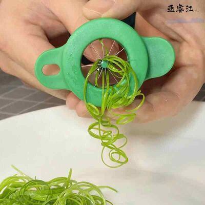 葱丝切丝器超细切葱丝刀厨房用品小工具多功能切菜器葱花切丝器