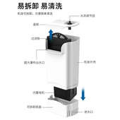 乌龟缸专用过滤器底水位瀑布浅水养龟水循环静音吸粪可调节大水泵