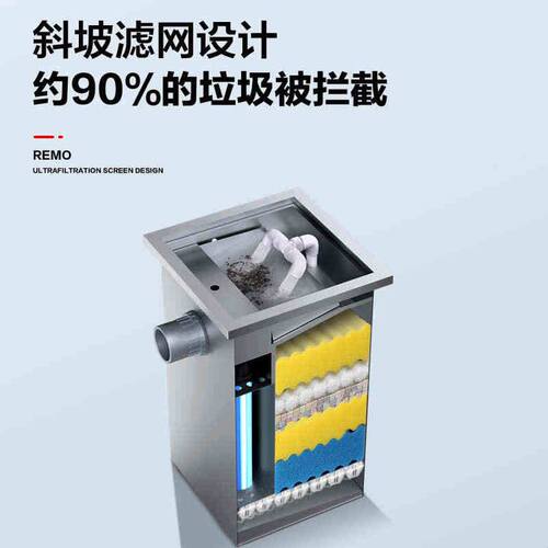 鱼缸鱼池过滤器装置庭院小型室外鱼池水循环系统养鱼净水过滤设备