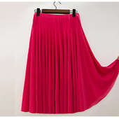 带安全裤 6米大摆裙子纯色跳舞裙半身裙交谊舞广场舞现代舞裙