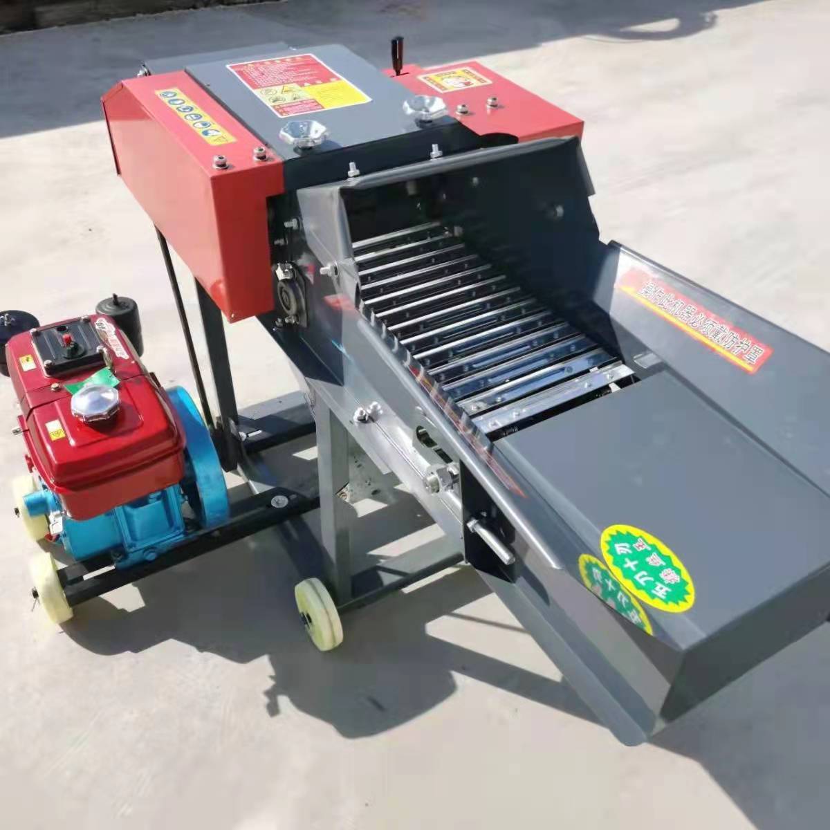 定制款铡草机牛羊养殖干湿两用小型家用揉草机粉碎机