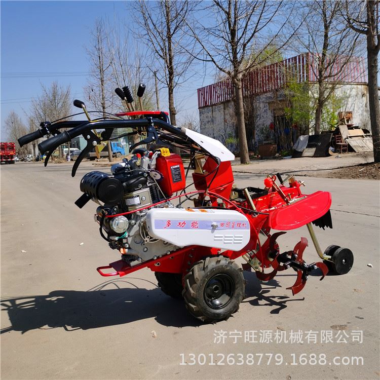 柴油田园管理机厂家自走式田园管理机开沟培土管理机