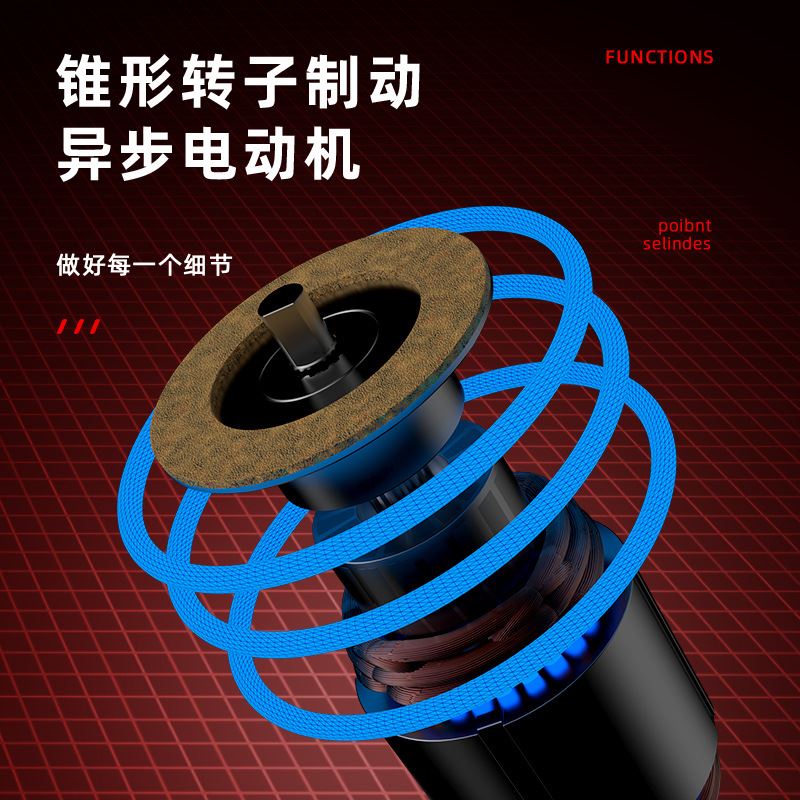巨达 吊机提升机220v1吨家用多功能2吨电动葫芦建筑起重机卷扬机