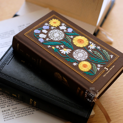 2025三年日记本 本字时多三年时光书 3年连用复古刺绣对比内页日