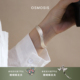 浅画 OSMOSIS水波纹银圈s925纯银手镯原创可调节简约轻奢素圈