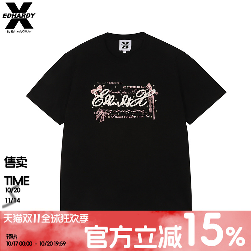 EdHardyX新款短袖T恤