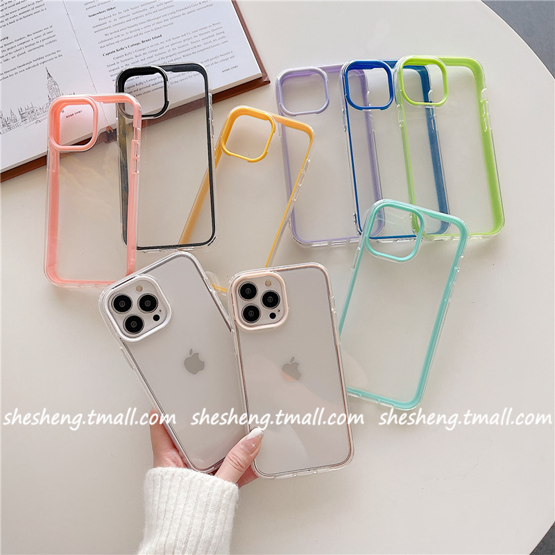 vivoIQOO三合一撞色边框手机壳