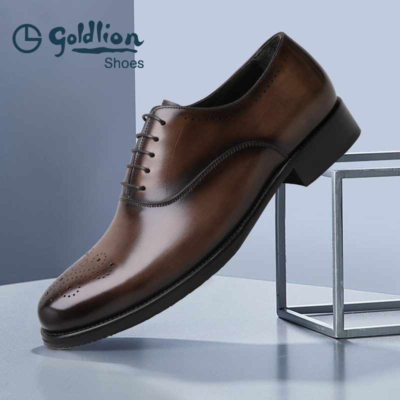 金利来耐磨商务正装皮鞋男