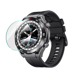 适用华为watch ultimate钢化膜watchultimate保护膜非凡大师智能手表膜防摔高清表盘膜全屏玻璃屏保贴膜全包