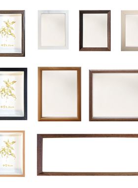 68A4正方形68寸单独相框极简透明画框