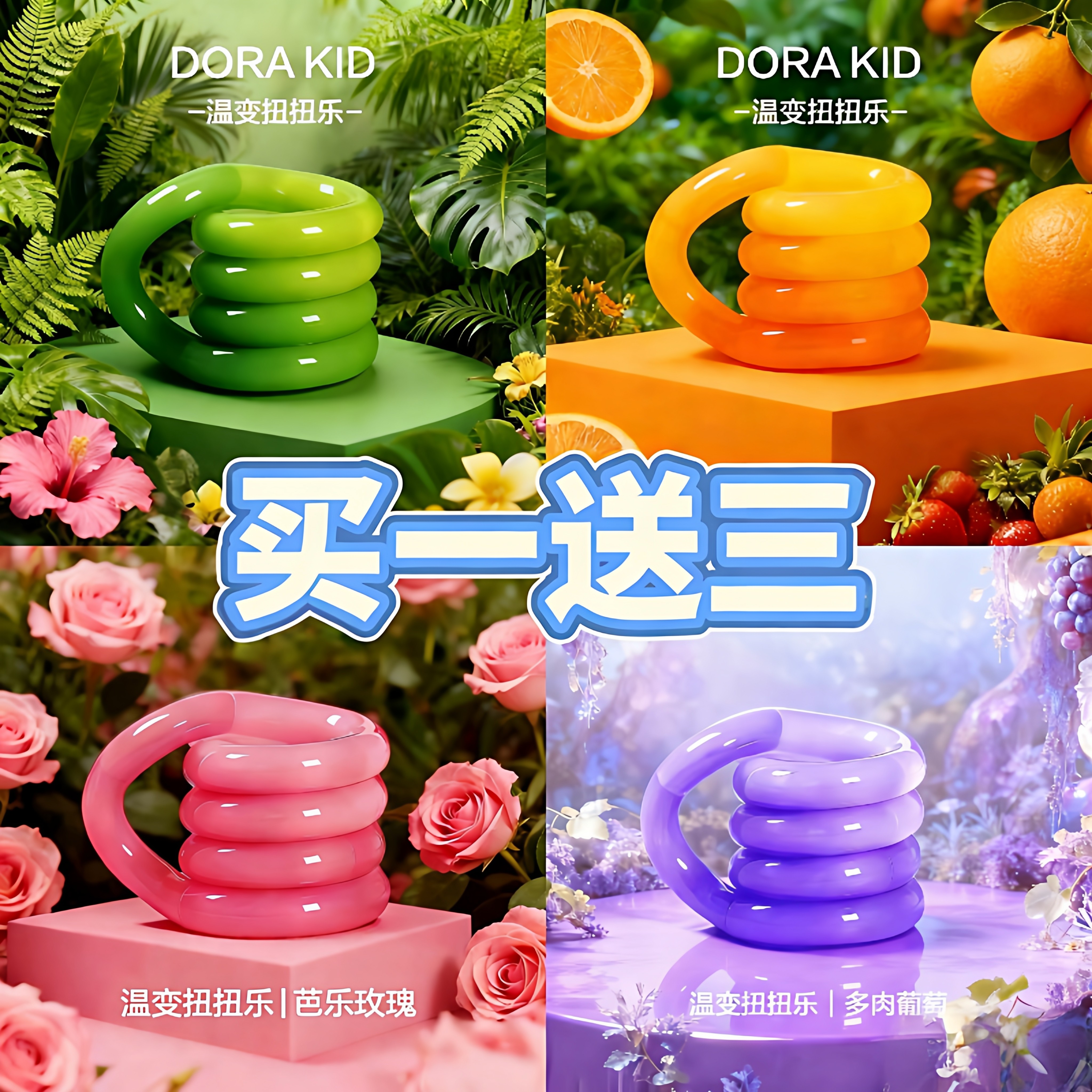 官方正版tango感温变色扭扭乐夜光解压捏捏专注神器网红爆款玩具,玩具/童车/益智/积木/模型,捏捏乐/按按乐,淘宝优惠券,粉丝福利购,淘宝优惠卷