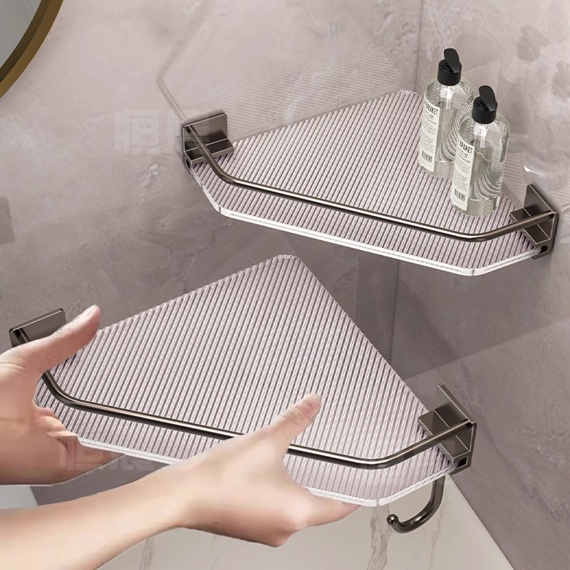 浴室多功能一体置物架厕所三角架