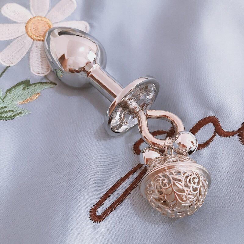 情趣宫铃铛肛塞成人女性后庭自慰器女生屁股插件外出穿戴玩具用品