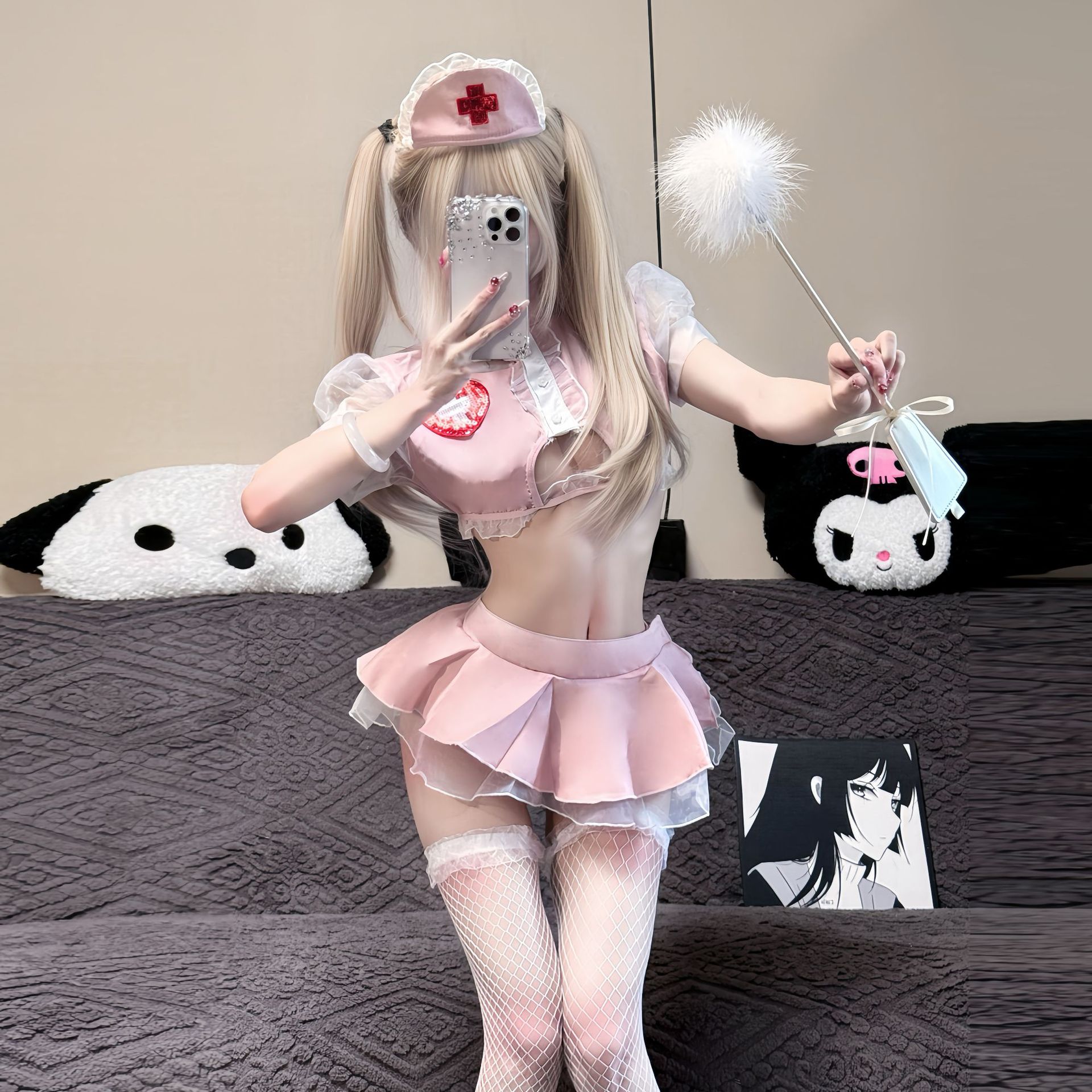 情绪内衣禁欲系床上女小胸