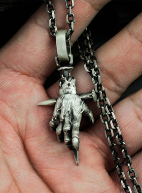 国风潮铜镀银手工饰品