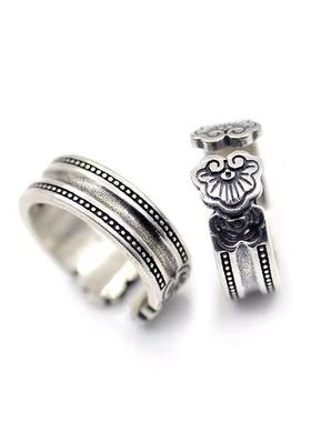 国风潮铜镀银手工饰品