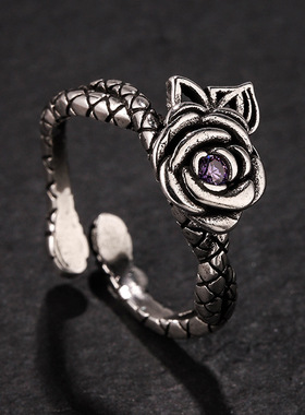 国风潮铜镀银手工饰品