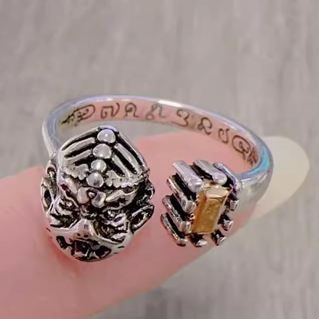 国风潮铜镀银手工饰品