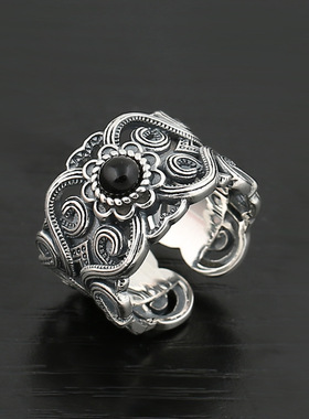 国风潮铜镀银手工饰品