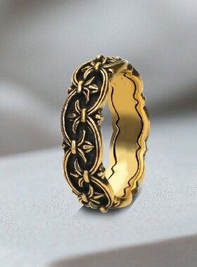 国风潮铜镀银手工饰品