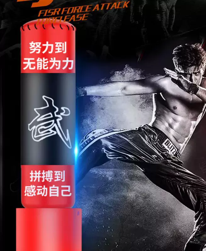 Boxing bao cát thẳng đứng tại nhà thiết bị tập luyện taekwondo cho trẻ em luyện tập boxing tumbler Sanda võ thuật thể dục - Taekwondo / Võ thuật / Chiến đấu