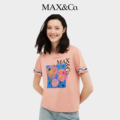 MAX&Co.2024春夏女短袖