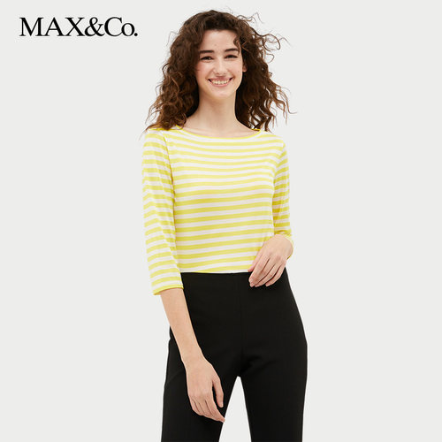 2024春夏条纹真丝针织T恤