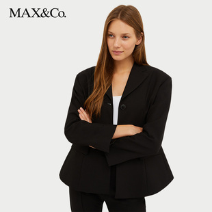 MAX&Co.春夏单排扣西装 夹克6041054102maxco