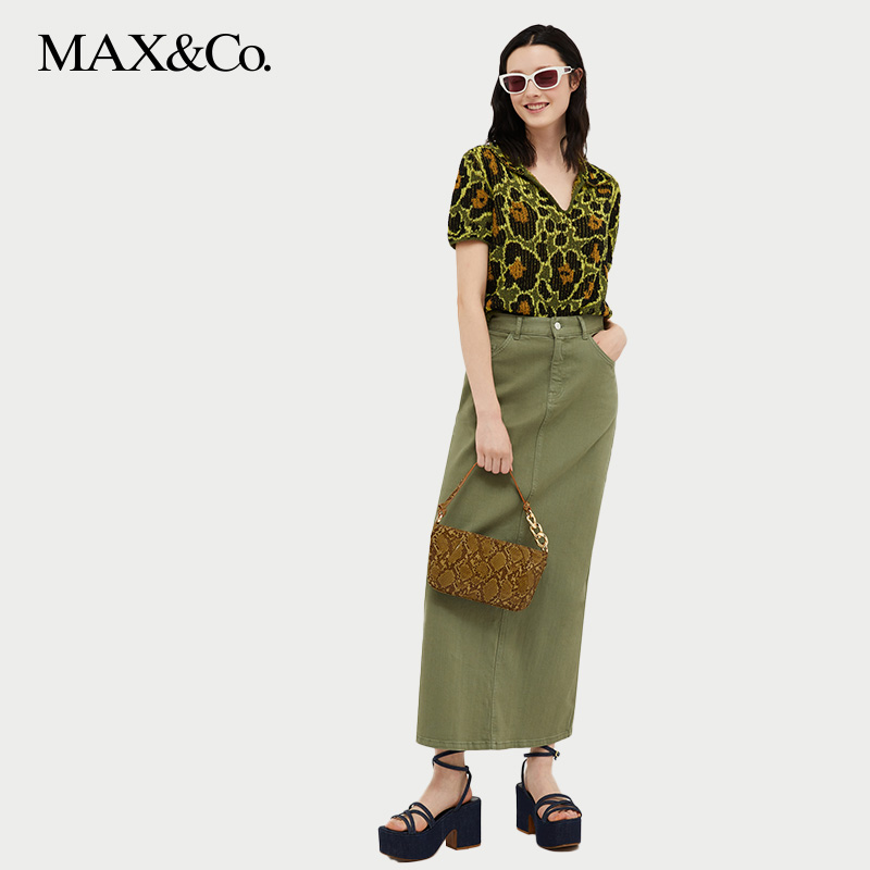 MAX&Co.2024春夏后开叉